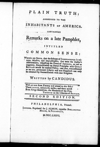 Rational Political Thought - “The money power preys upon the nation in time  of peace and conspires against it in times of adversity. It is more  despotic than monarchy, more insolent than