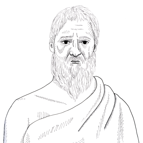 plato sketch