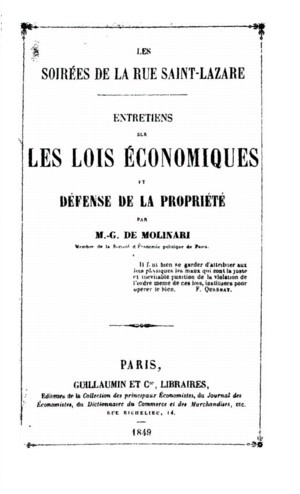 Les Soirees De La Rue Saint Lazare 1849 Online Library Of Liberty