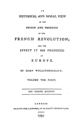 Mary Wollstonecraft Quote: “Thus Milton describes our first frail