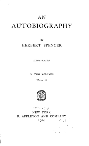An Autobiography, vol. 2  Online Library of Liberty