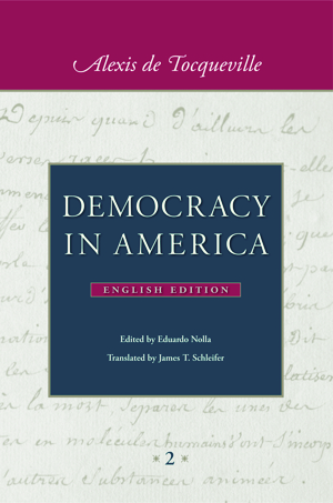 alexis de tocqueville democracy in america sparknotes