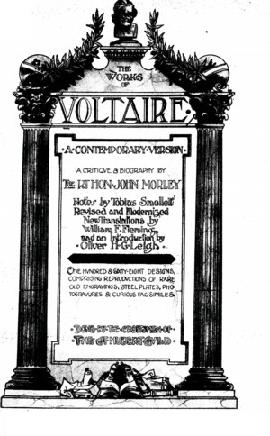 The Works of Voltaire, Vol. III (Philosophical Dictionary Part 1)