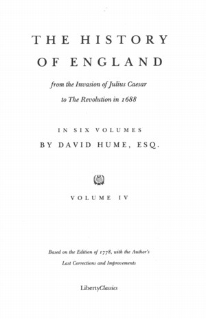 The History of England, vol. 4