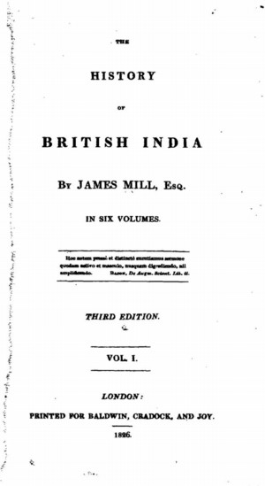 The History of British India, vol. 1