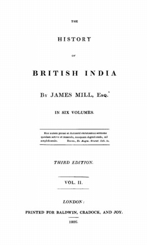 The History Of British India Vol 2 Online Library Of Liberty