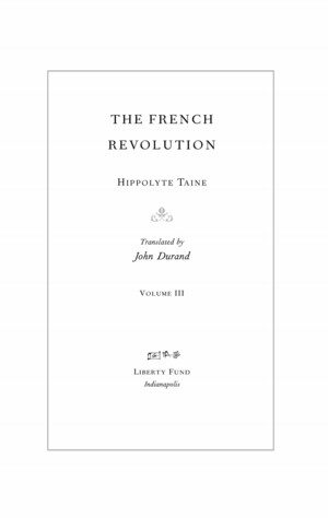 The French Revolution, vol. 3